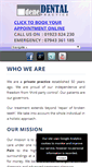 Mobile Screenshot of denedental.com